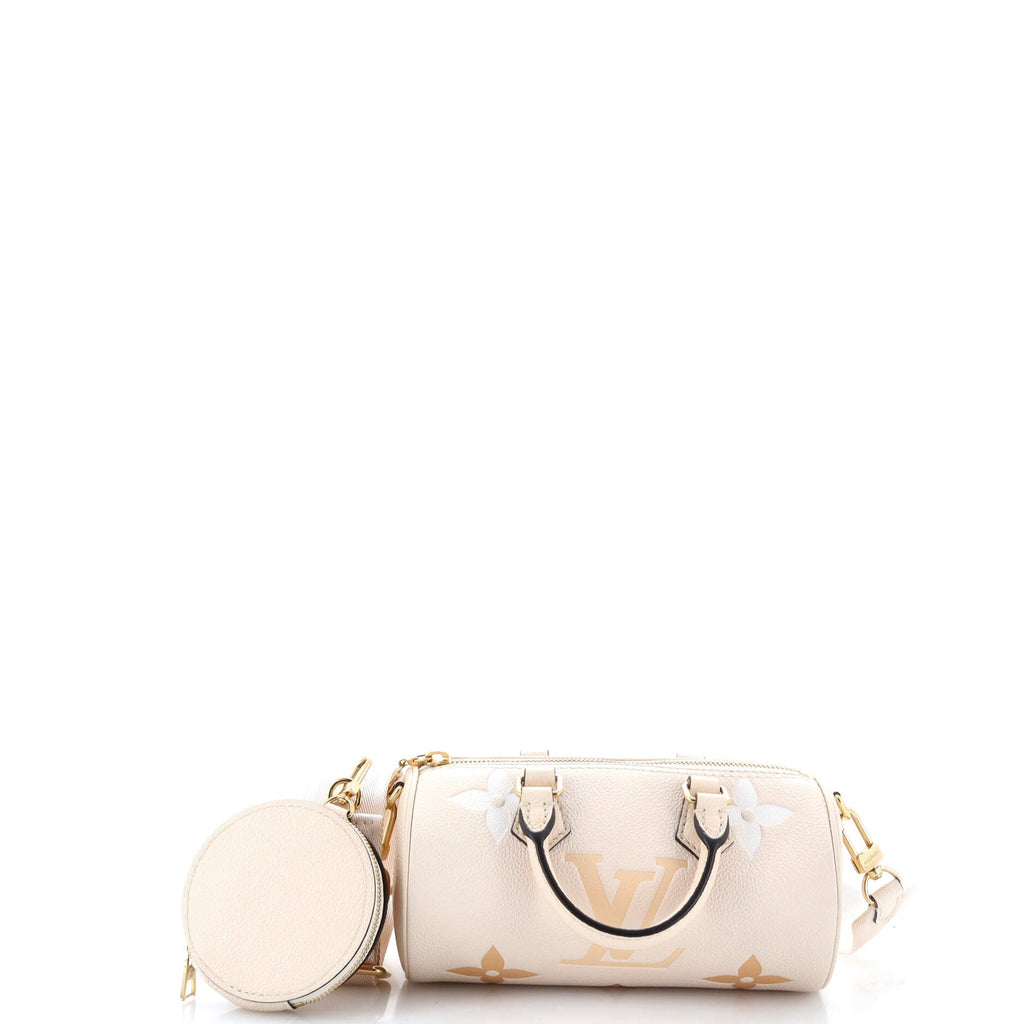 Papillon Handbag By The Pool Monogram Empreinte Giant BB