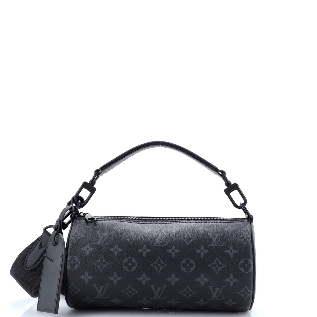 Soft Polochon Bag Monogram Eclipse Canvas PM