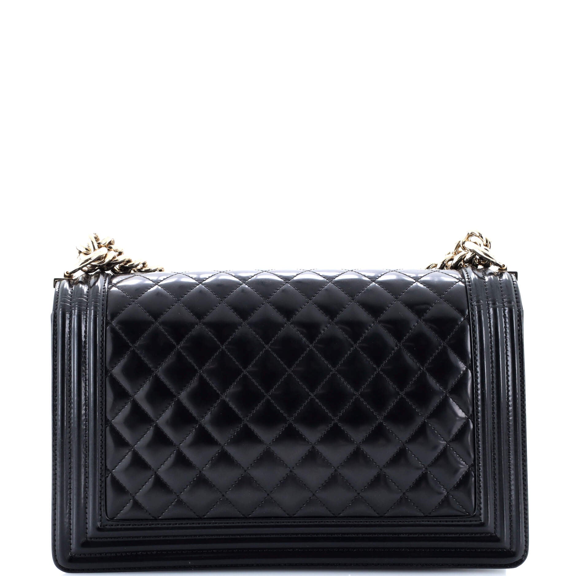 Boy Flap Bag Quilted Iridescent Glazed Calfskin New Medium