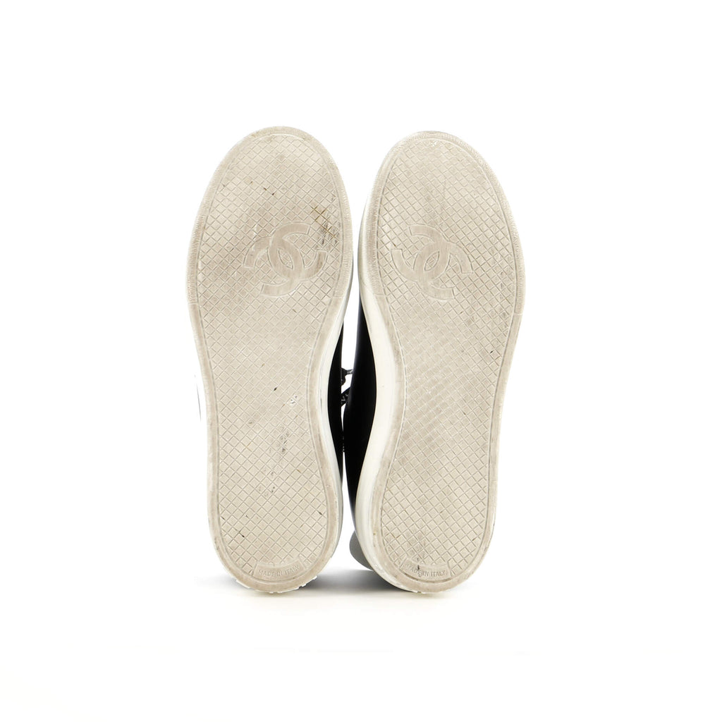 Women's Logo Laces CC Low-Top Sneakers Leather