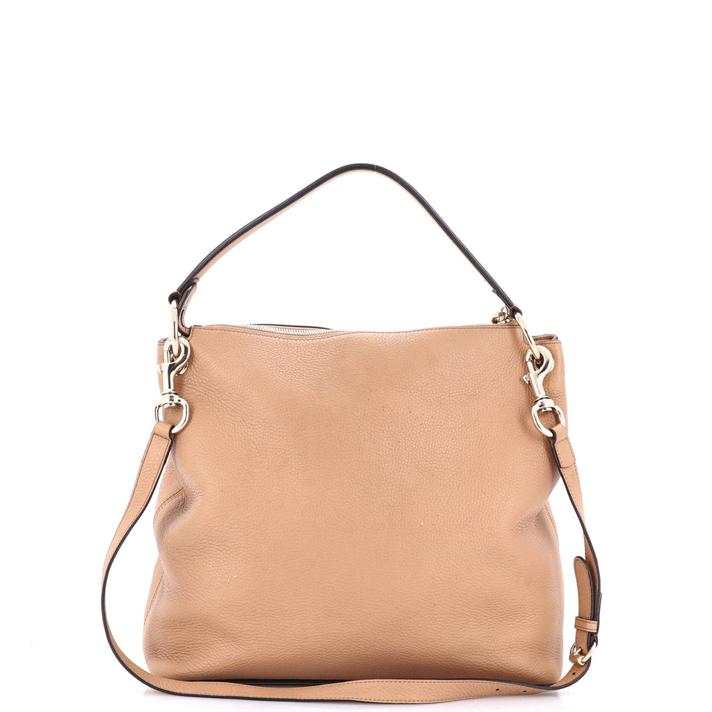 Soho Convertible Hobo Leather Large
