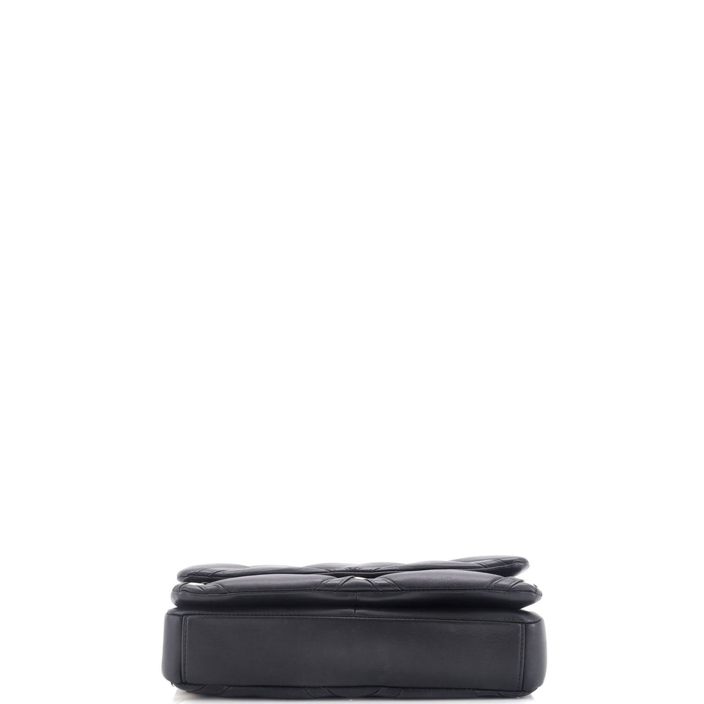 Vara Soft Studs Flap Bag Quilted Leather Small
