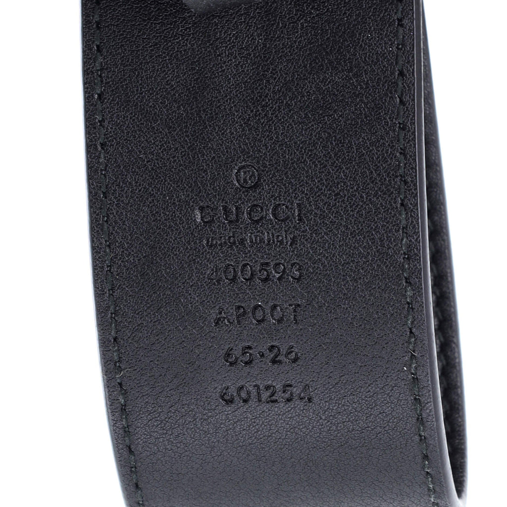 GG Marmont Belt Leather Wide 80