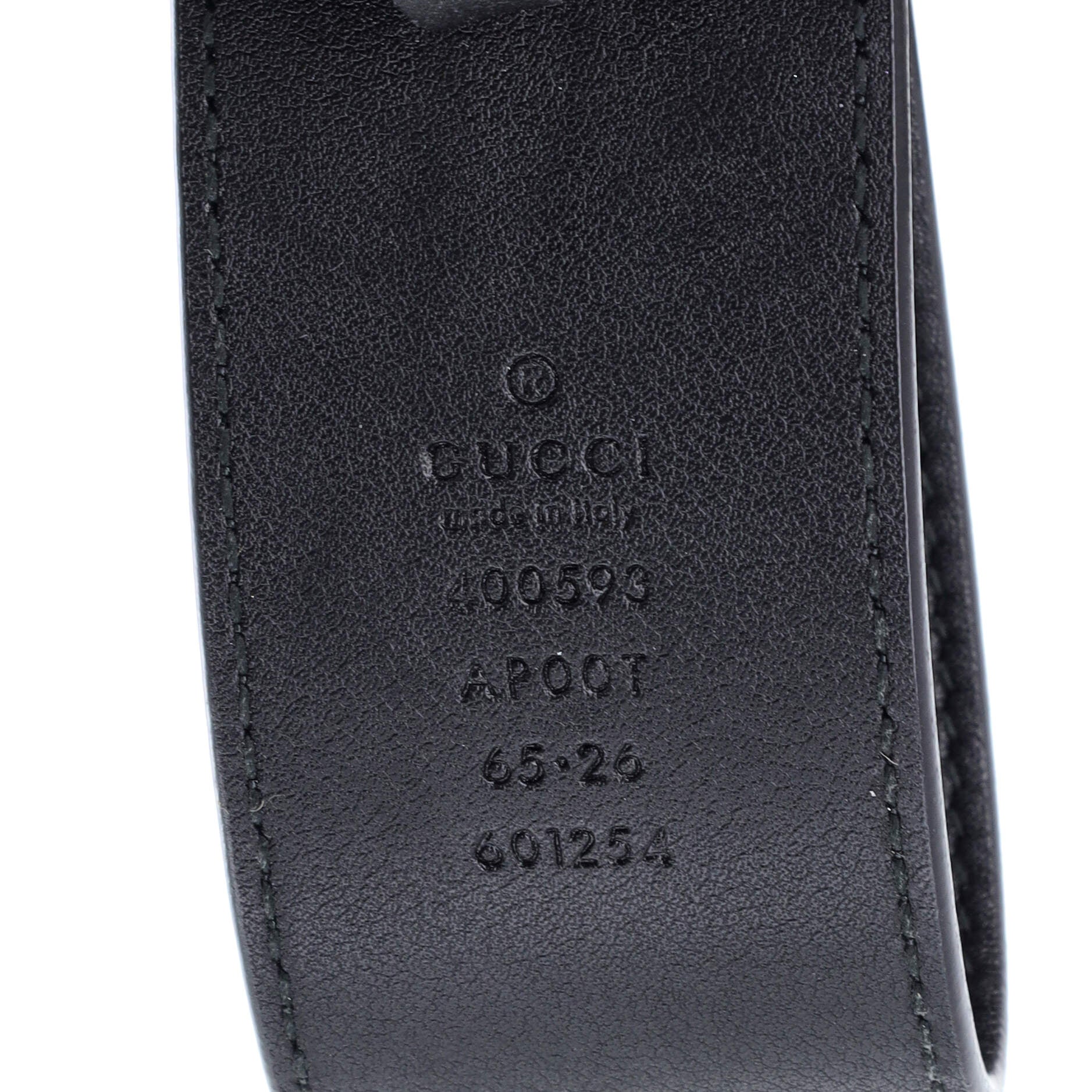 GG Marmont Belt Leather Wide 80