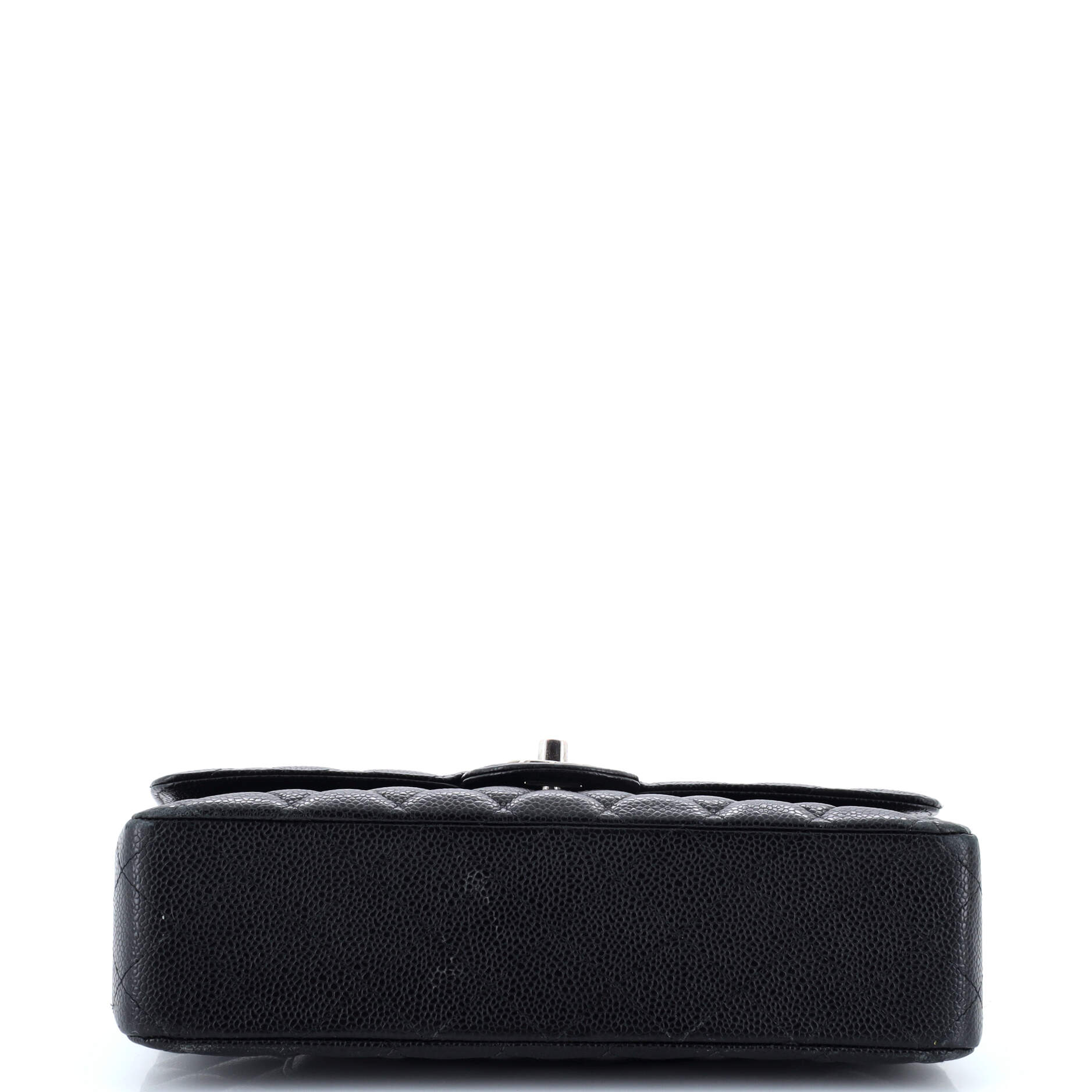 Classic Double Flap Bag Quilted Caviar Medium