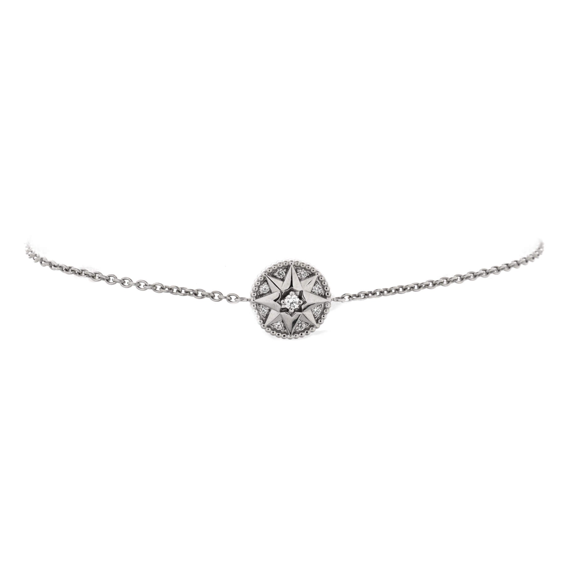 Rose des Vents Bracelet 18K White Gold and Diamonds