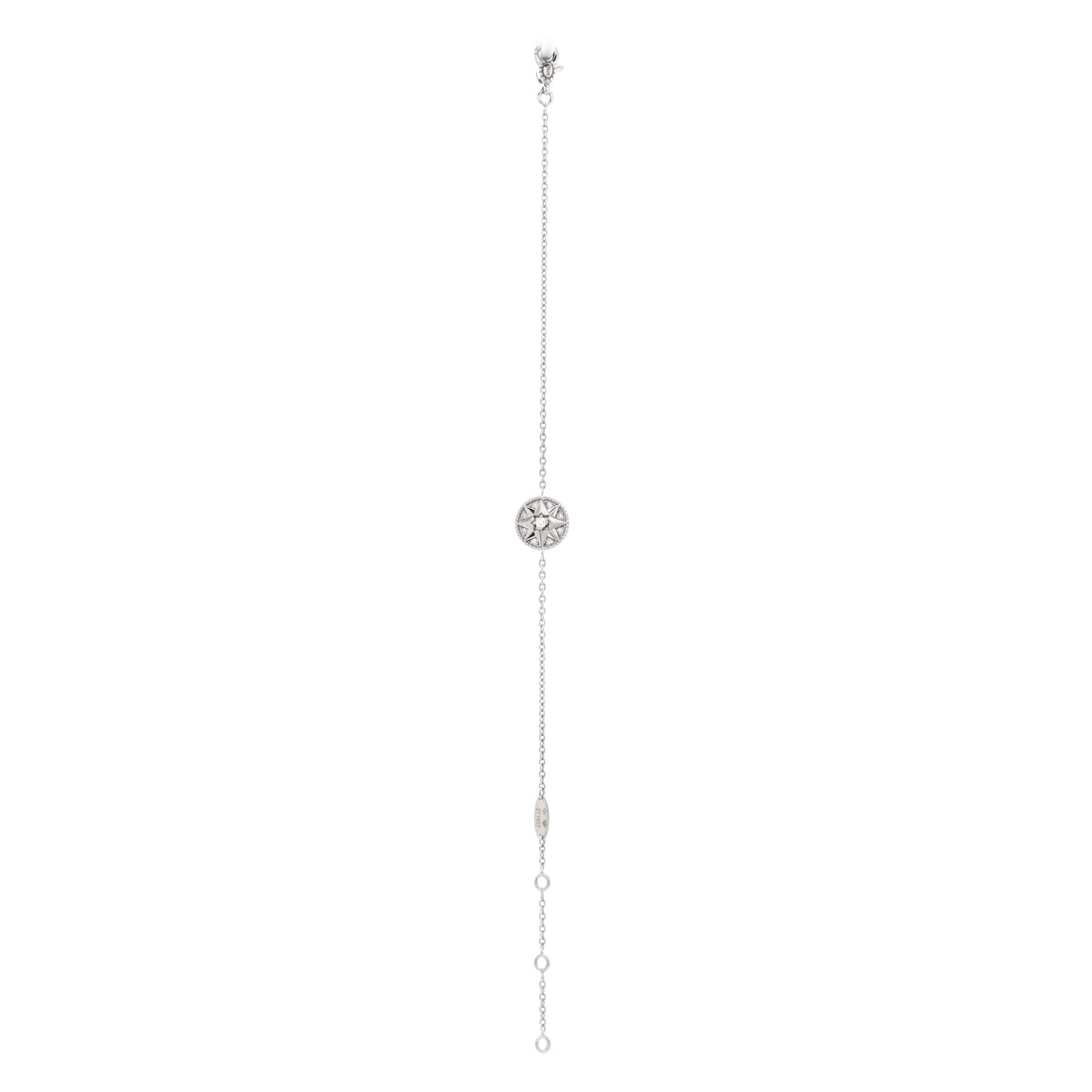 Rose des Vents Bracelet 18K White Gold and Diamonds