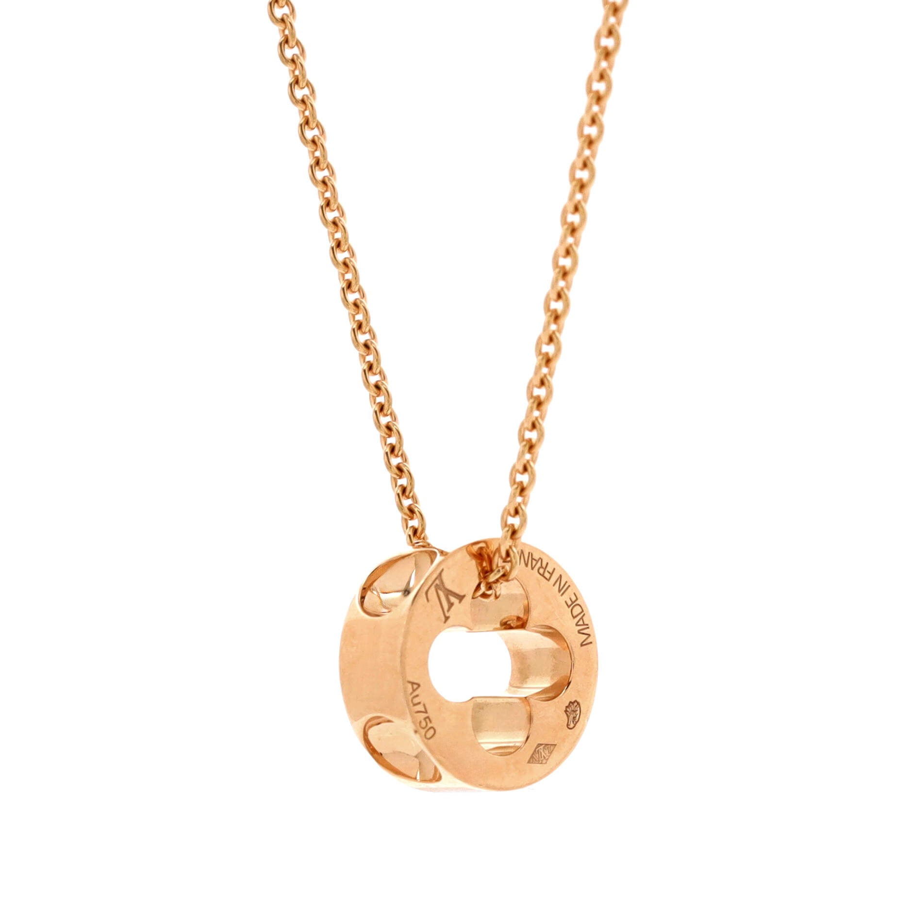 Empreinte Pendant Necklace 18K Rose Gold