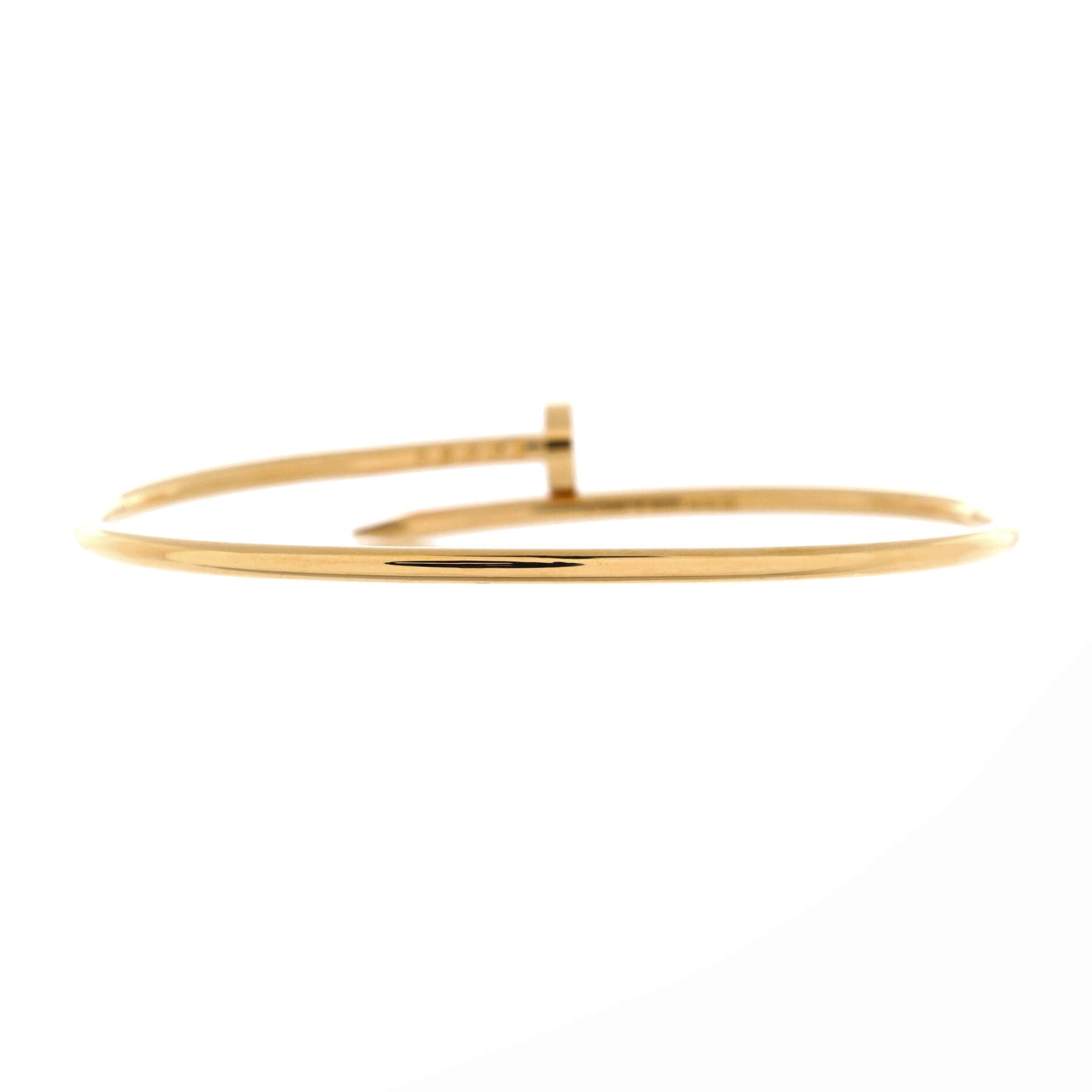 Juste un Clou Bracelet 18K Yellow Gold Small