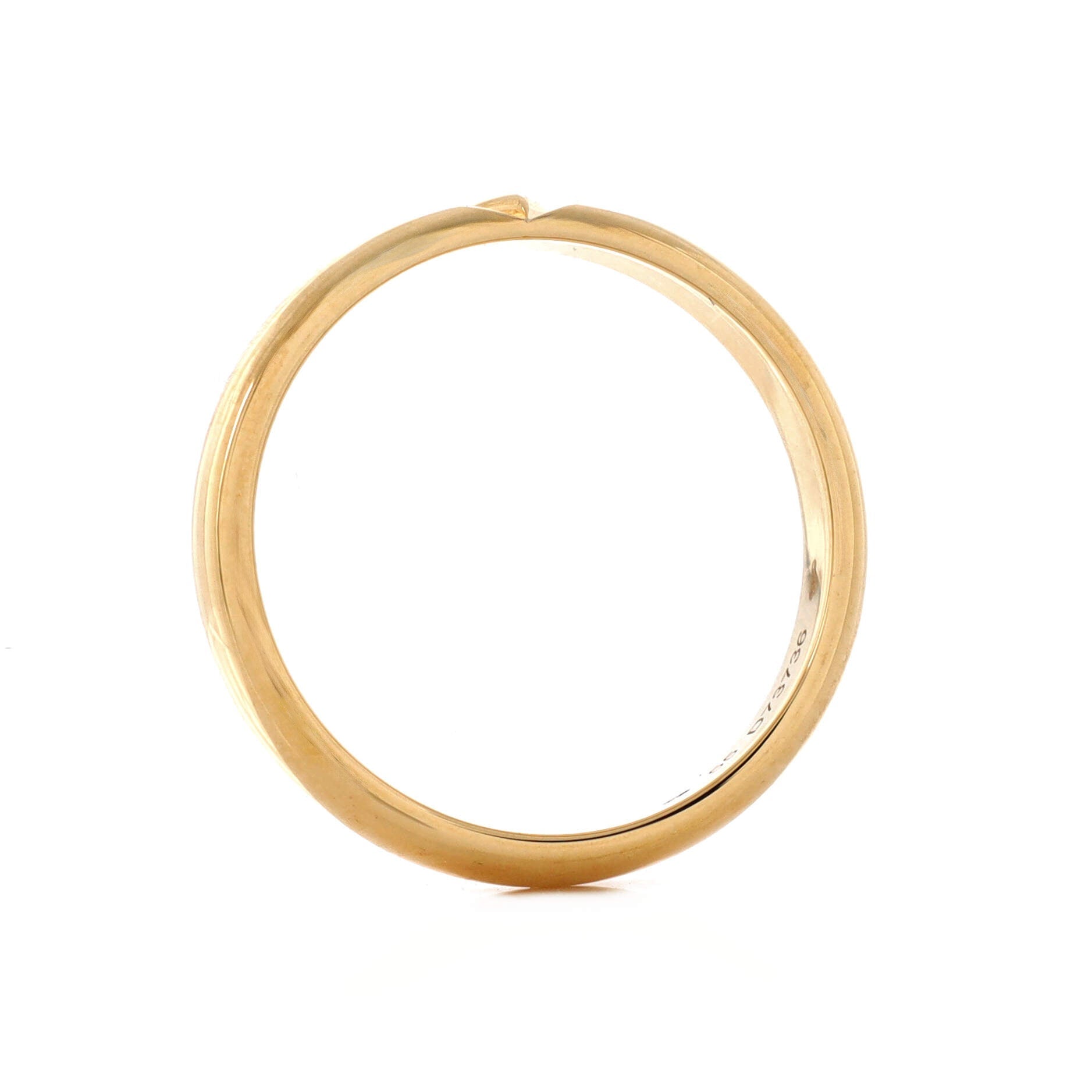 LV Volt Multi Wedding Band Ring 18K Yellow Gold