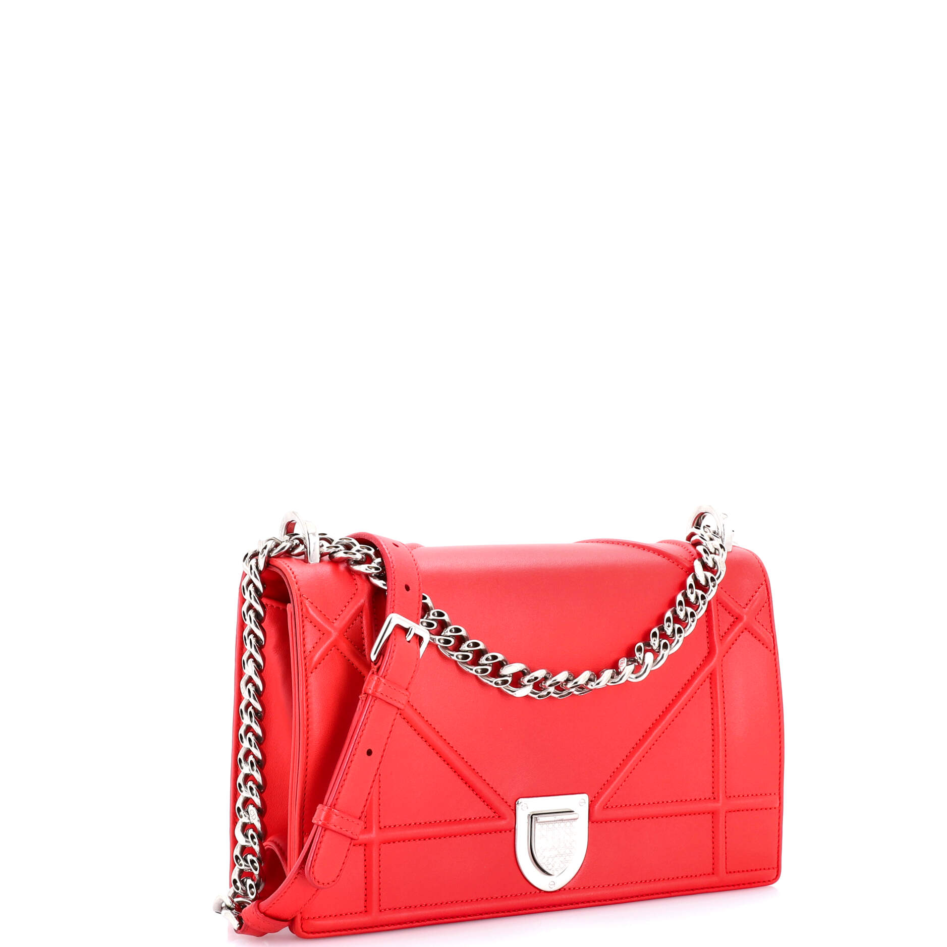 Diorama Flap Bag Calfskin Medium