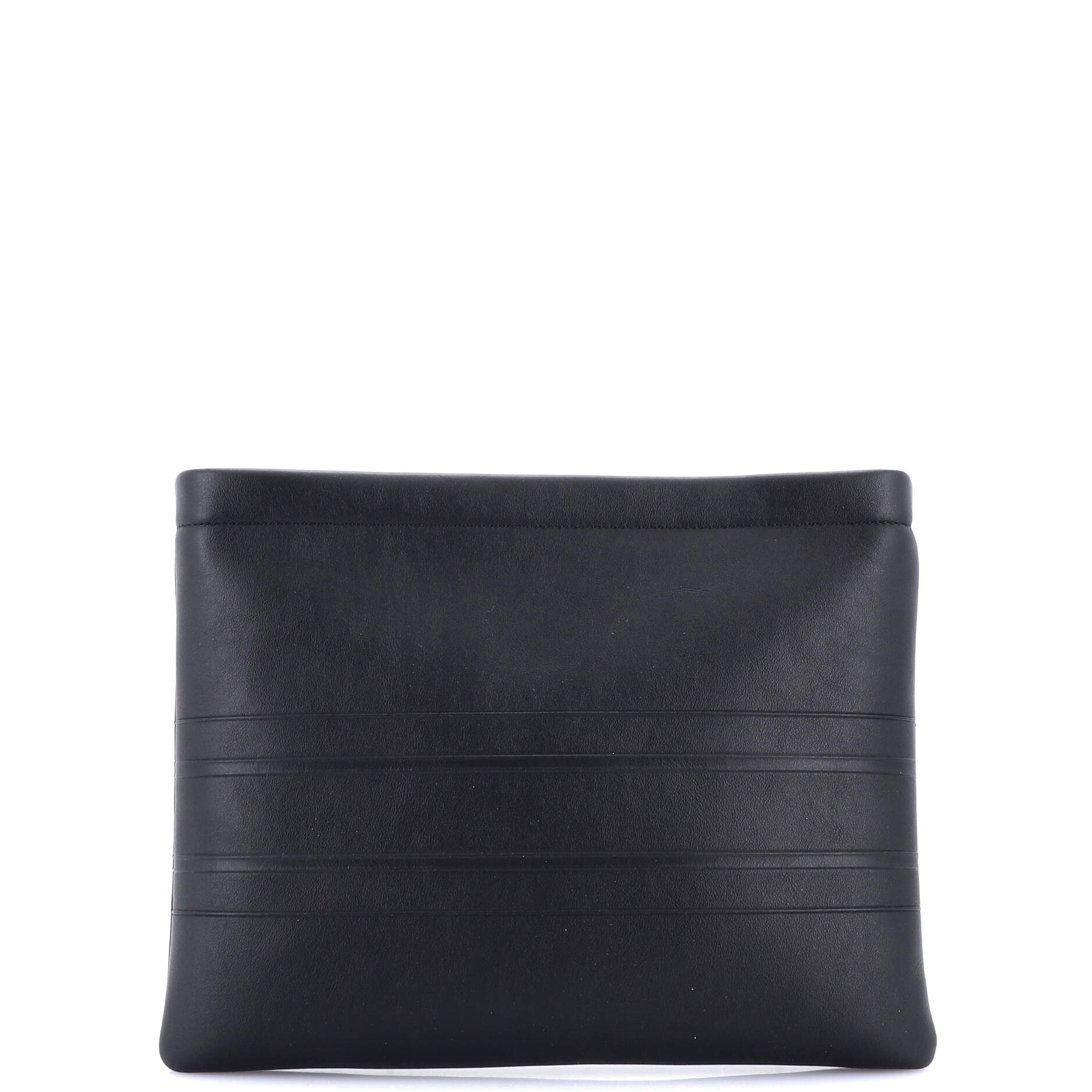 DiorDouble Zip Pouch Leather Medium