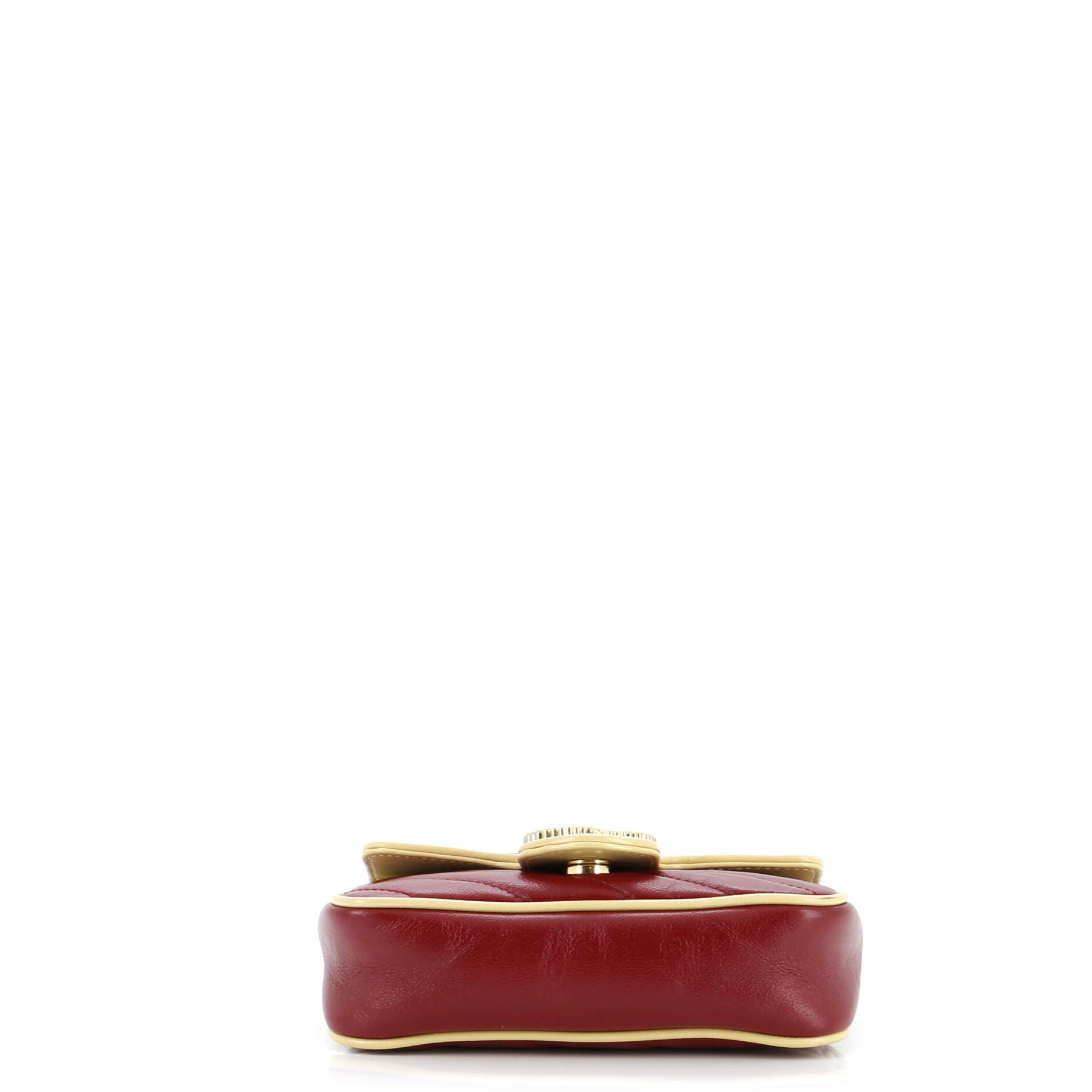 GG Marmont Flap Bag Diagonal Quilted Leather Super Mini