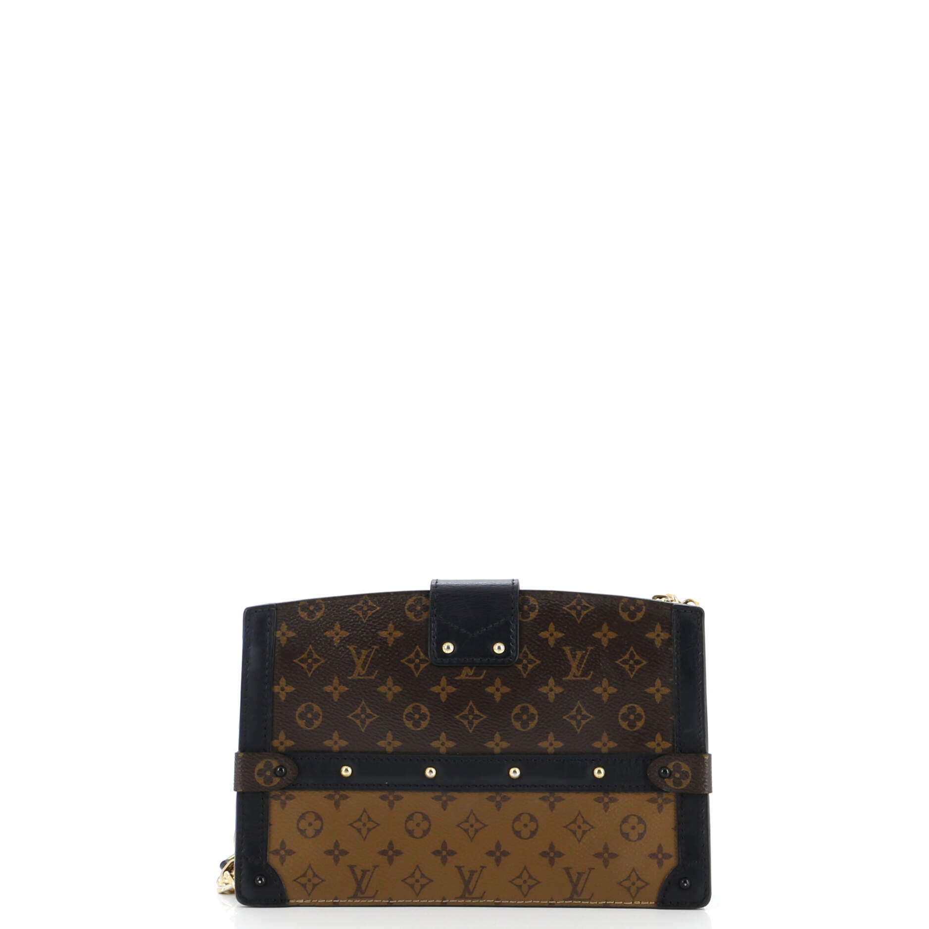 Trunk Clutch Reverse Monogram Canvas