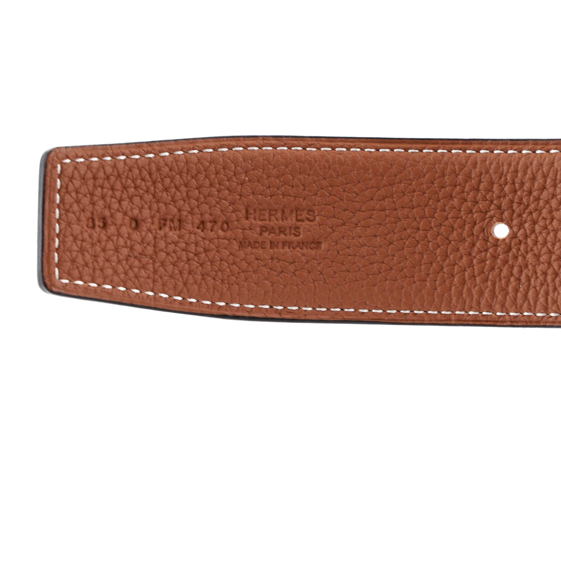 Constance Reversible Belt Leather Wide 85