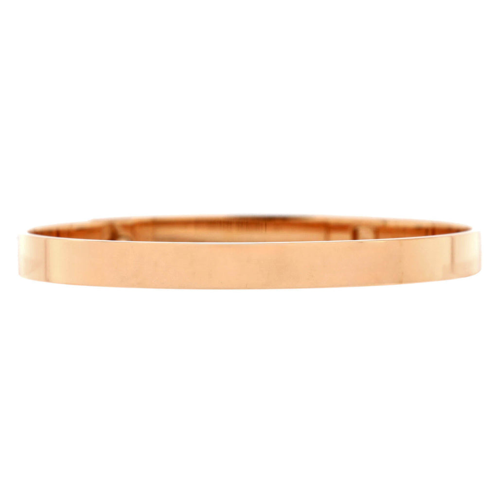 Collier de Chien Bracelet 18K Rose Gold with Pave Diamond Studs PM