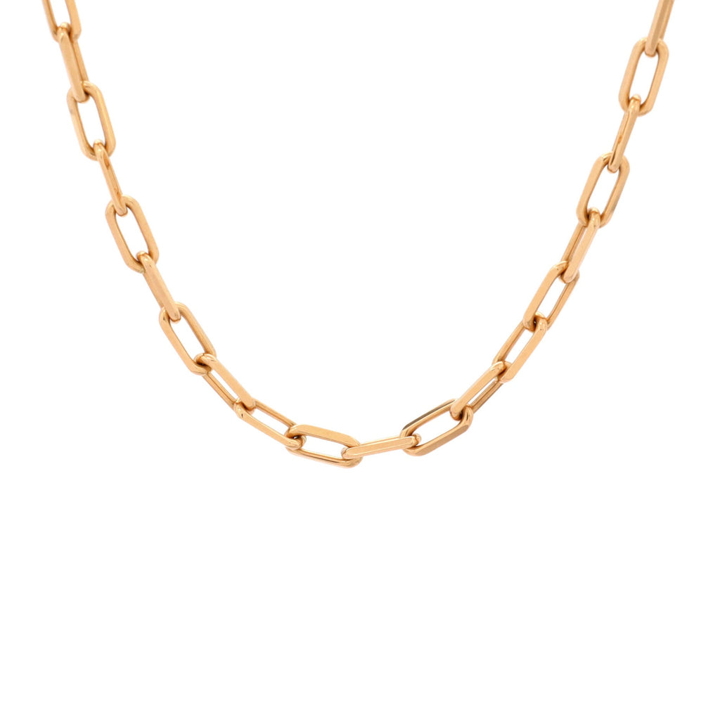 Santos de Cartier Chain Necklace 18K Yellow Gold