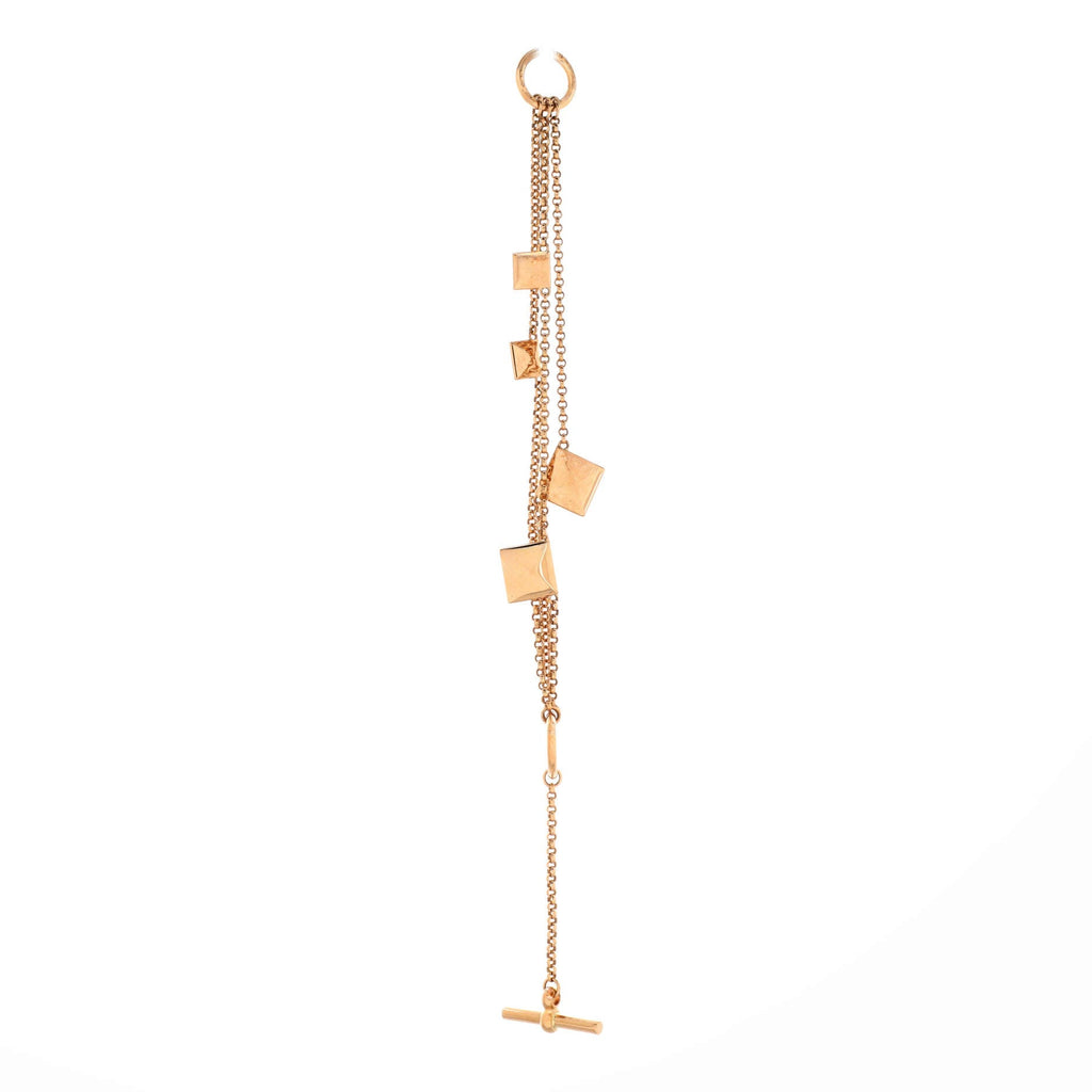 HermÃ¨s Clou d'H Multi Chain Bracelet 18K Rose Gold