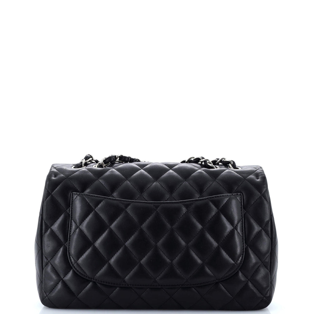 Classic Single Flap Bag Quilted Lambskin Jumbo