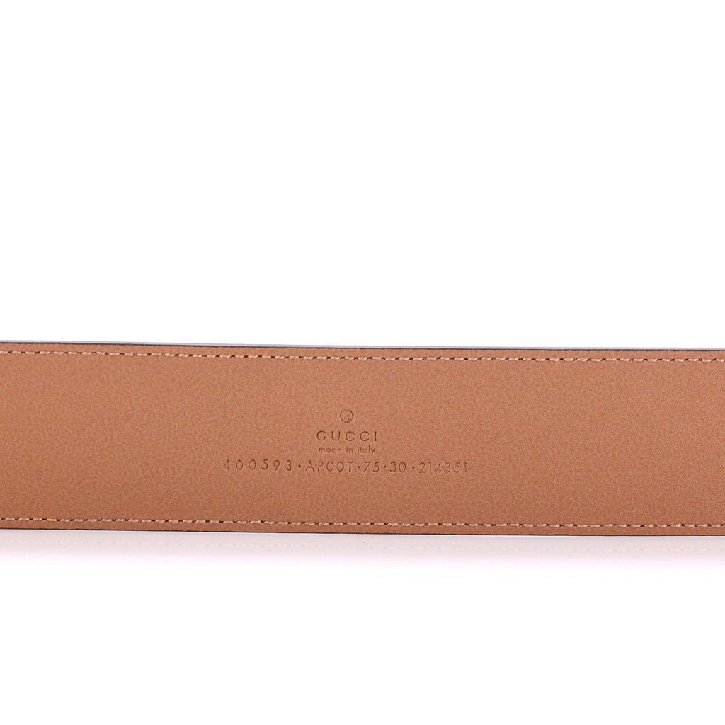 GG Marmont Belt Leather Wide 75