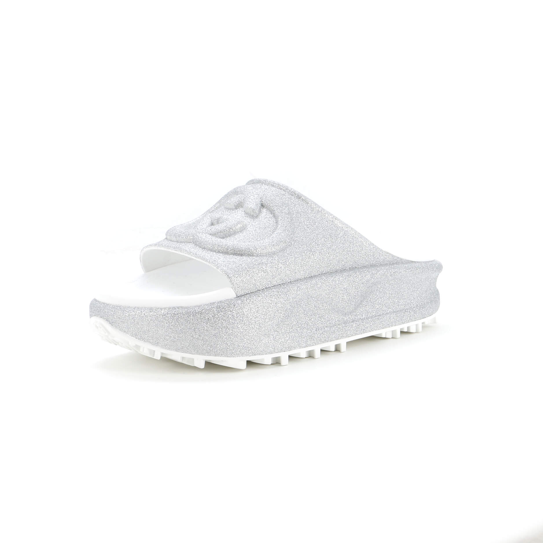 Interlocking G Platform Slide Sandals Rubber