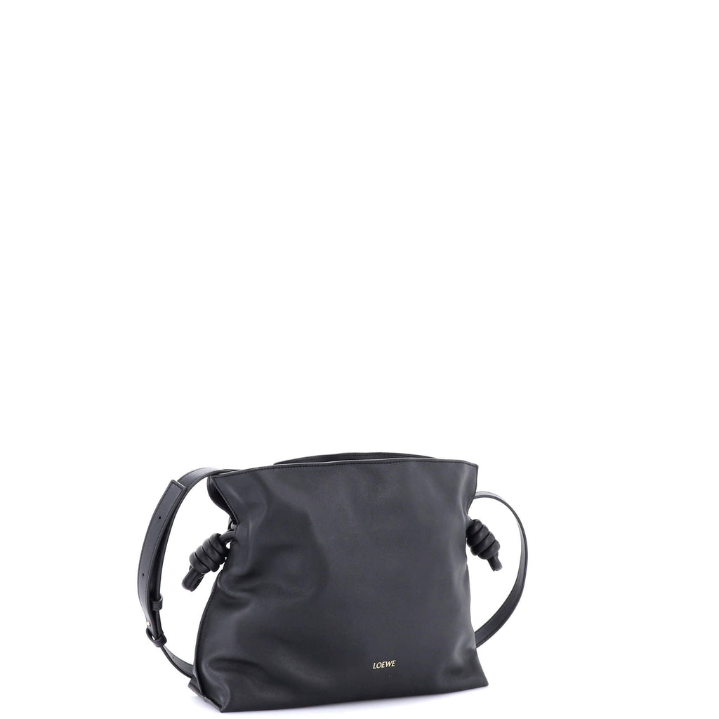 Flamenco Knot Clutch Leather Medium