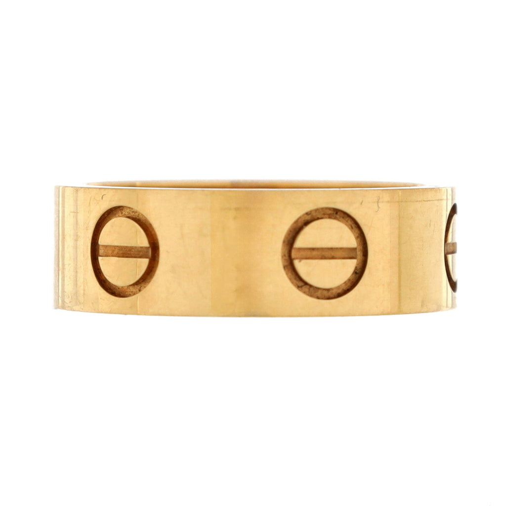 Love Band Ring 18K Yellow Gold