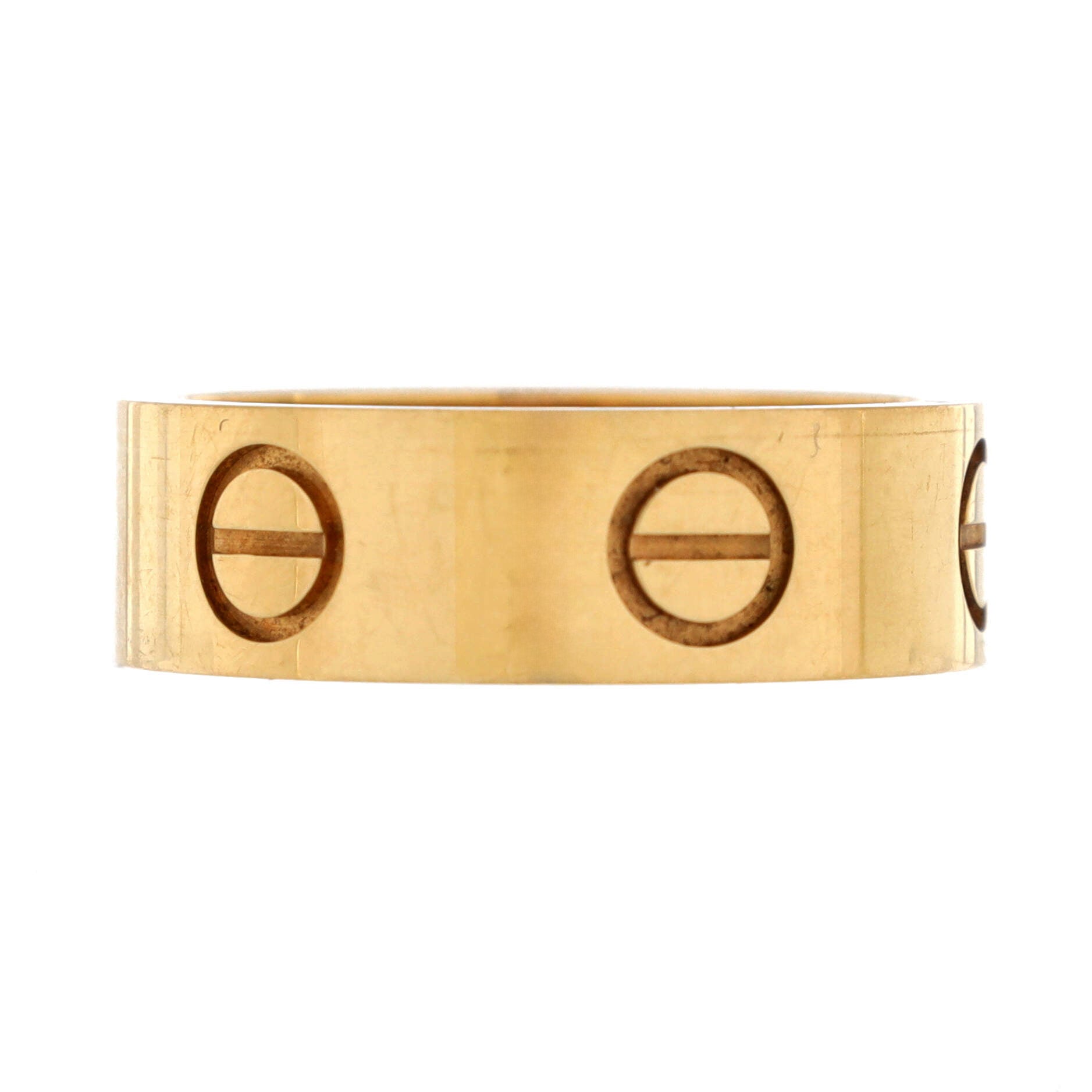 Love Band Ring 18K Yellow Gold