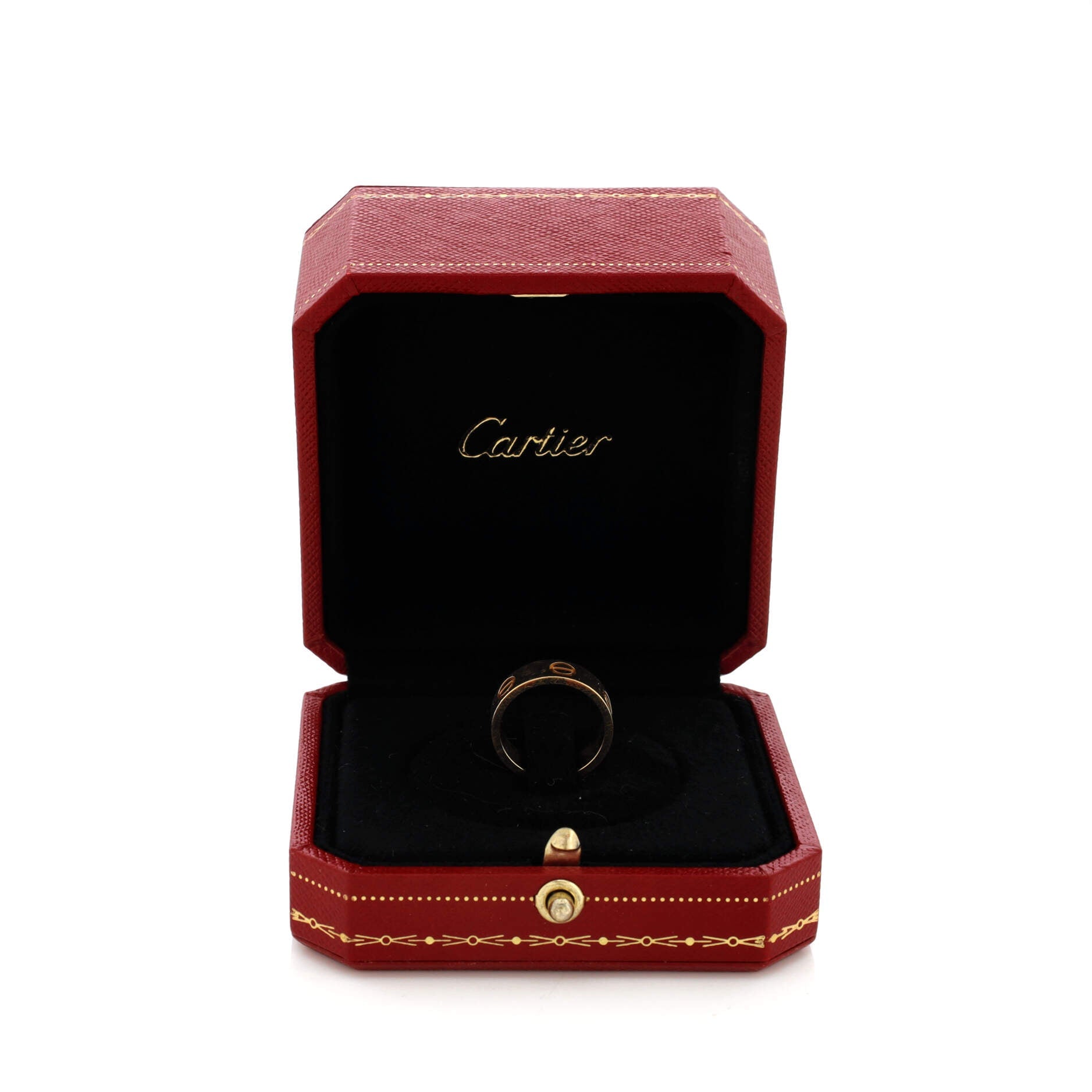 Love Band Ring 18K Yellow Gold