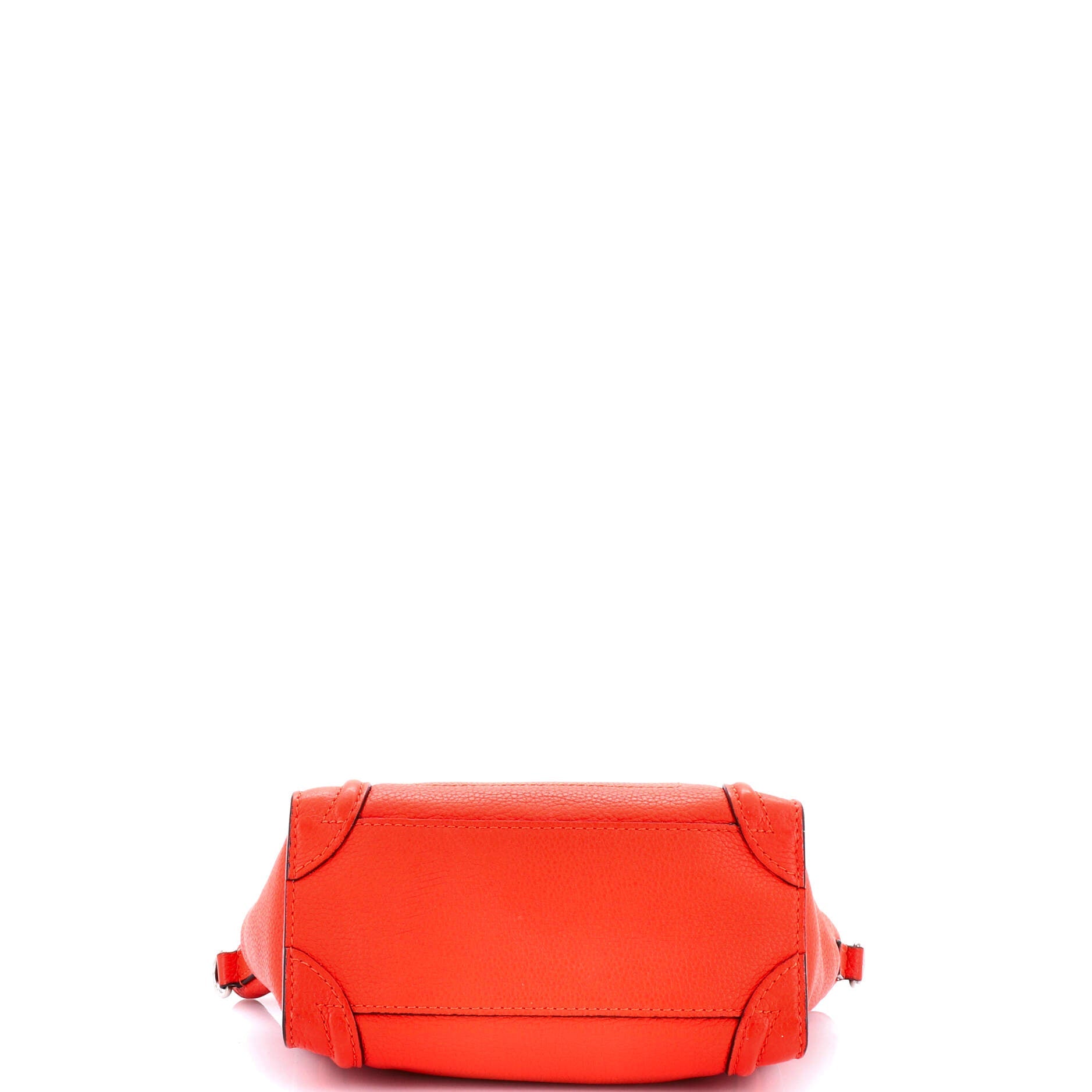 Luggage Bag Grainy Leather Nano