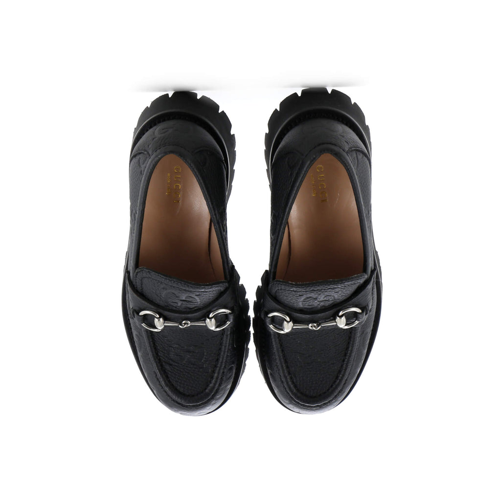 Women's Harald Horsebit Loafers GG Embossed Leather