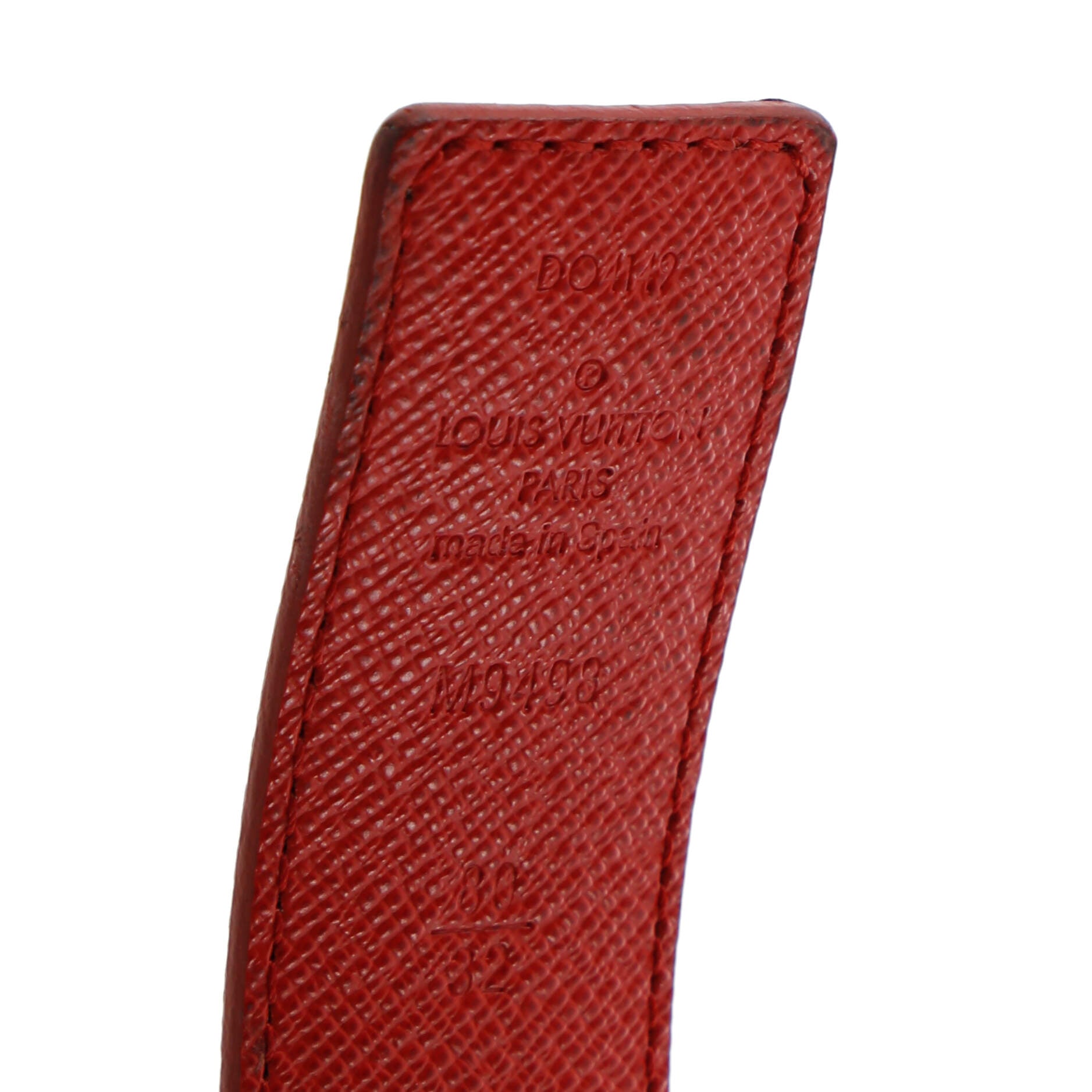 LV Initiales Reversible Belt Monogram Canvas and Leather Thin
