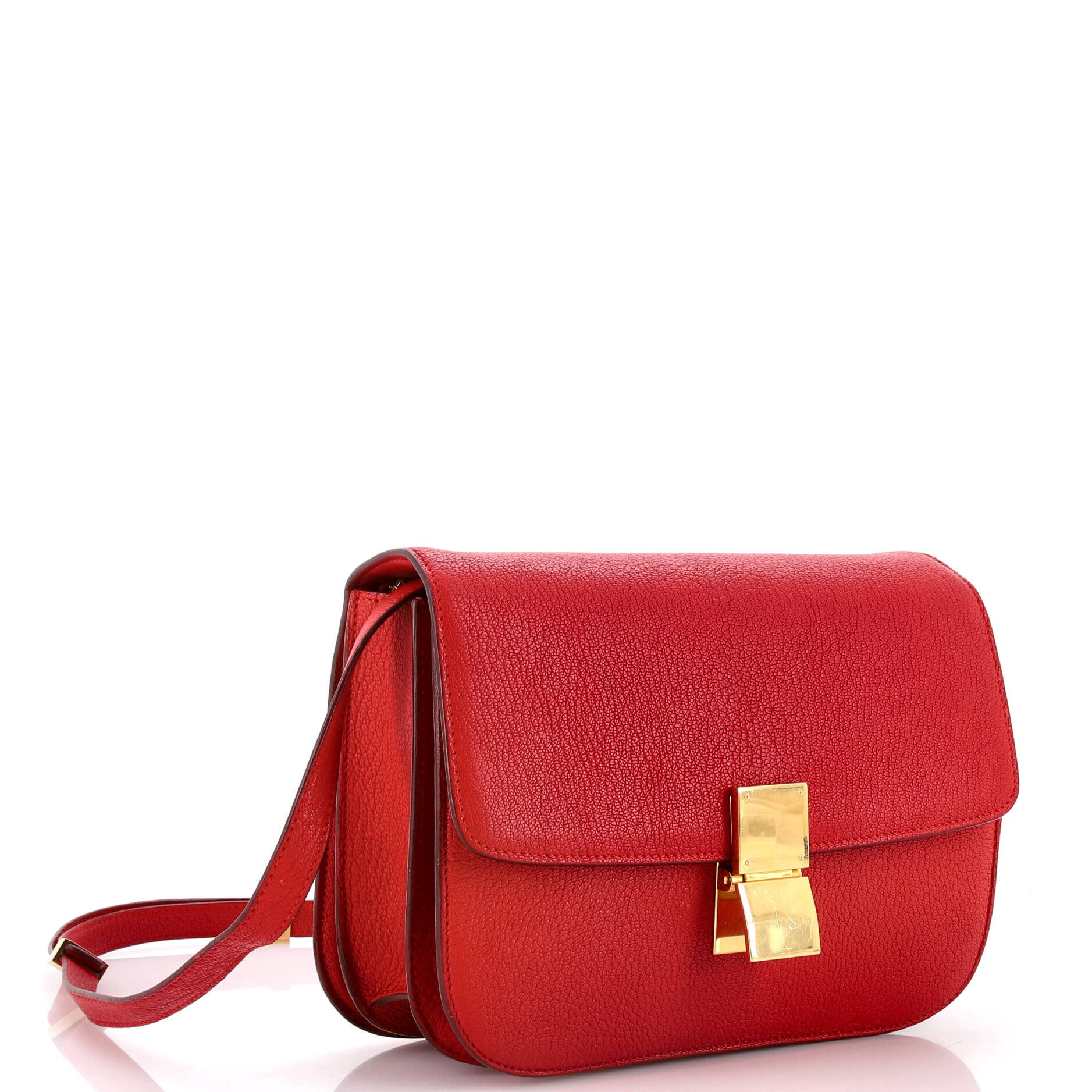 Classic Box Bag Grainy Leather Medium