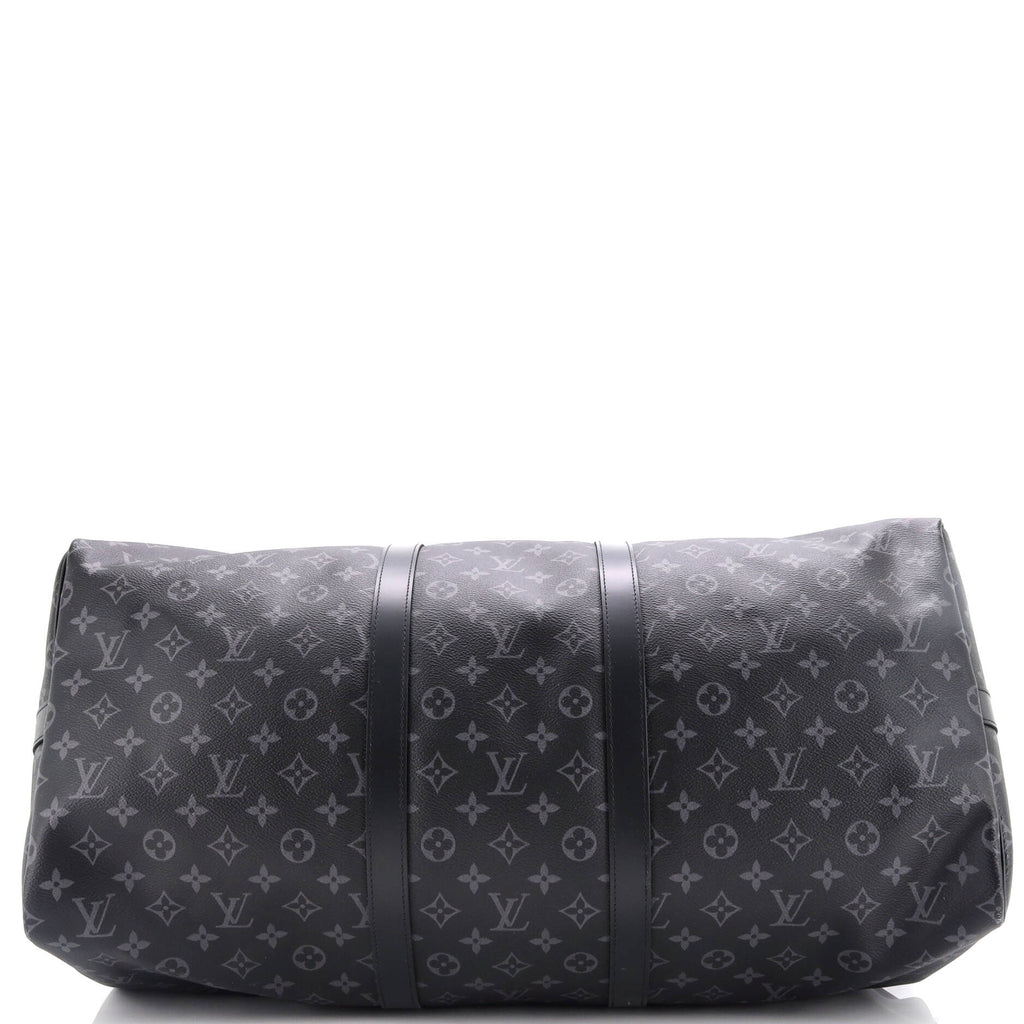 Keepall Bandouliere Bag Monogram Eclipse Canvas 55
