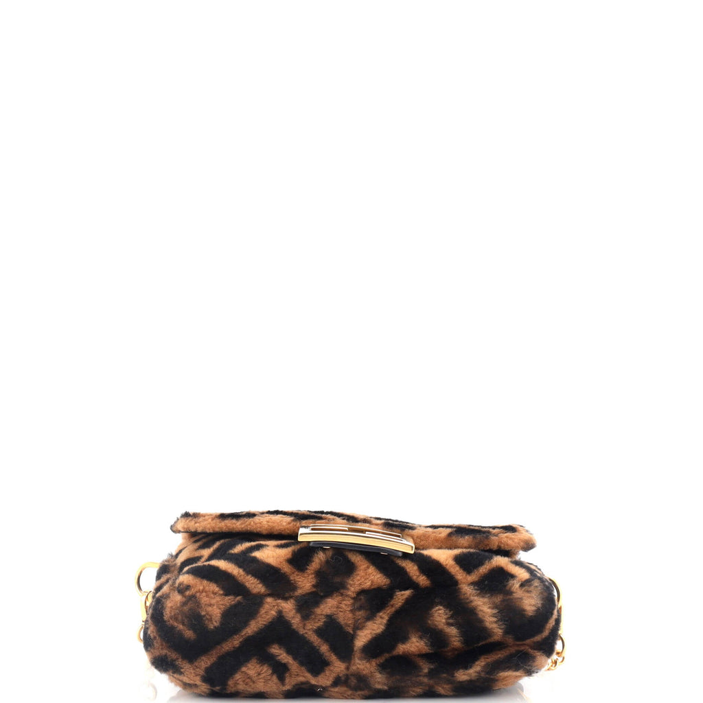 Baguette NM Bag Zucca Shearling Mini