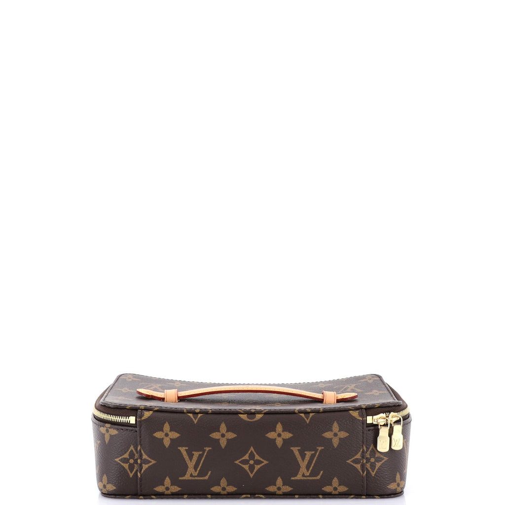 Nice Jewelry Case Monogram Canvas