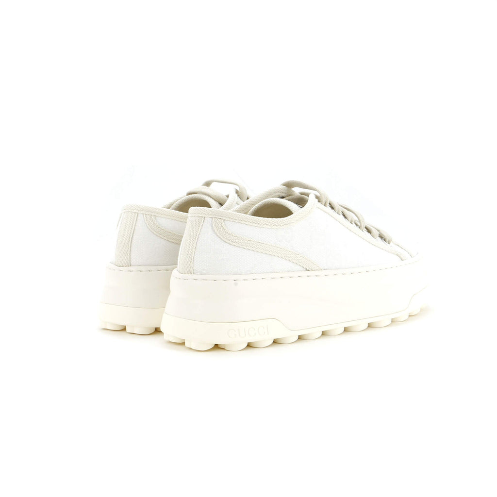 Women's 1977 Tennis Platform Sneakers GG Canvas