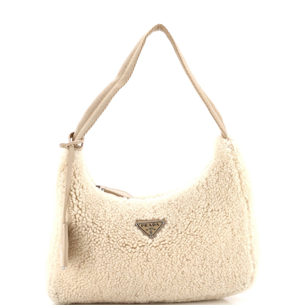 Re-Edition 2000 Hobo Shearling Mini