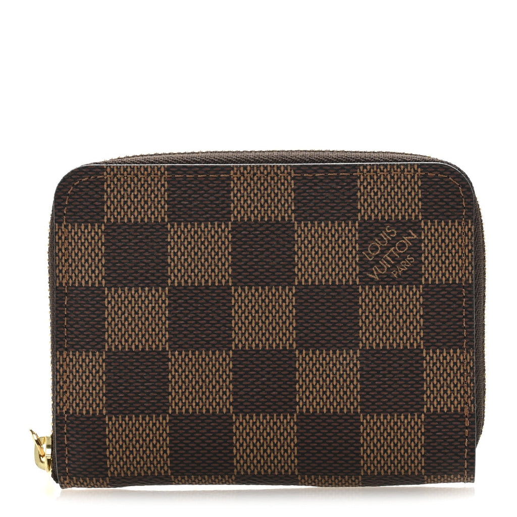 Damier Ebene Zippy Coin Purse