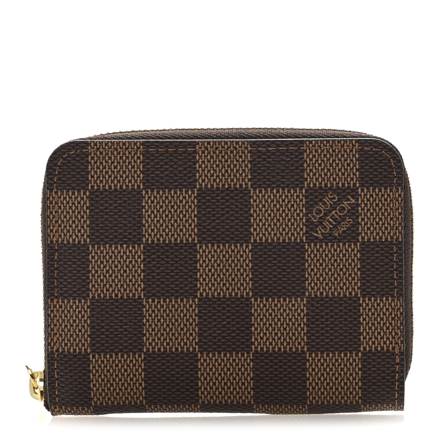 Damier Ebene Zippy Coin Purse