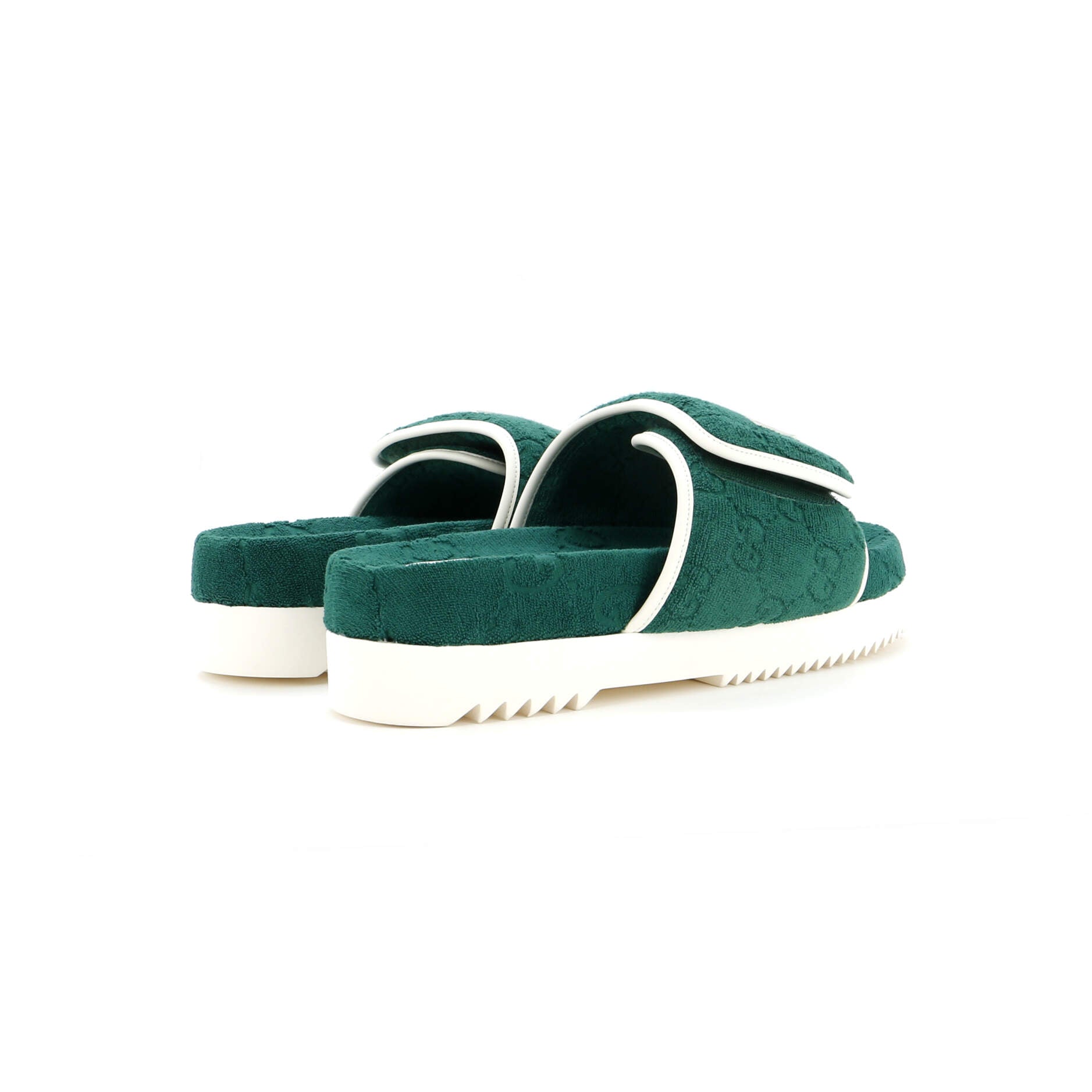 x Adidas Men's Platform Slide Sandals Terry Cloth