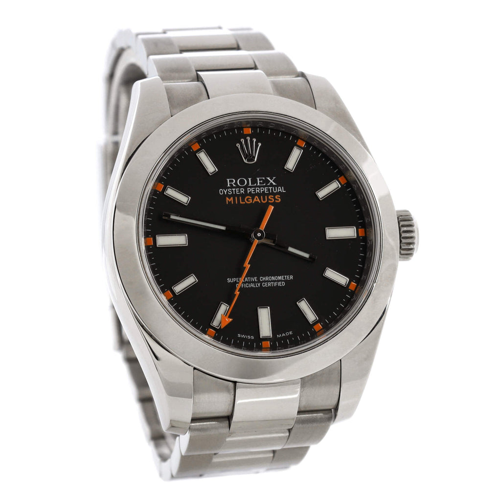 Oyster Perpetual Milgauss Automatic Watch Stainless Steel 40