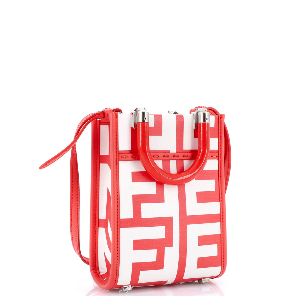 x Marc Jacobs Sunshine Shopper Tote Printed Leather Mini