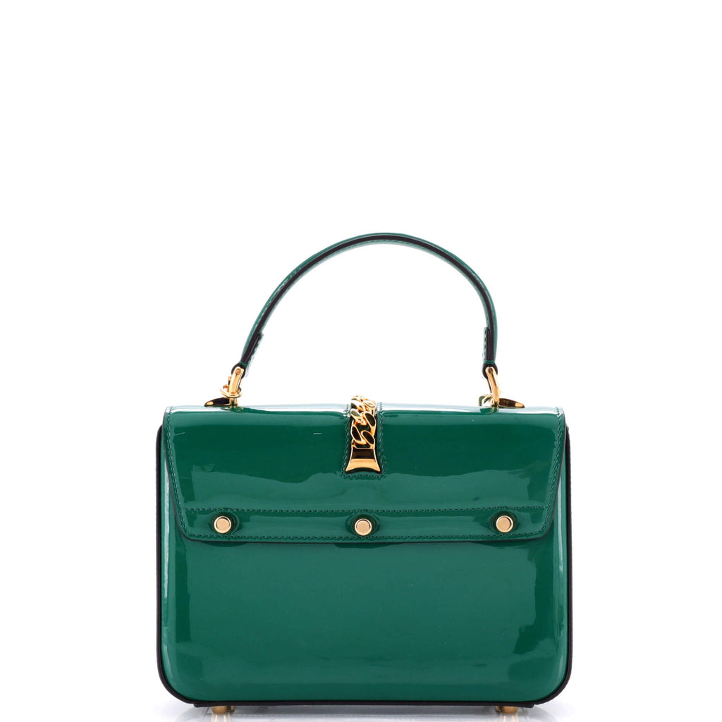 Sylvie 1969 Top Handle Bag Patent Mini