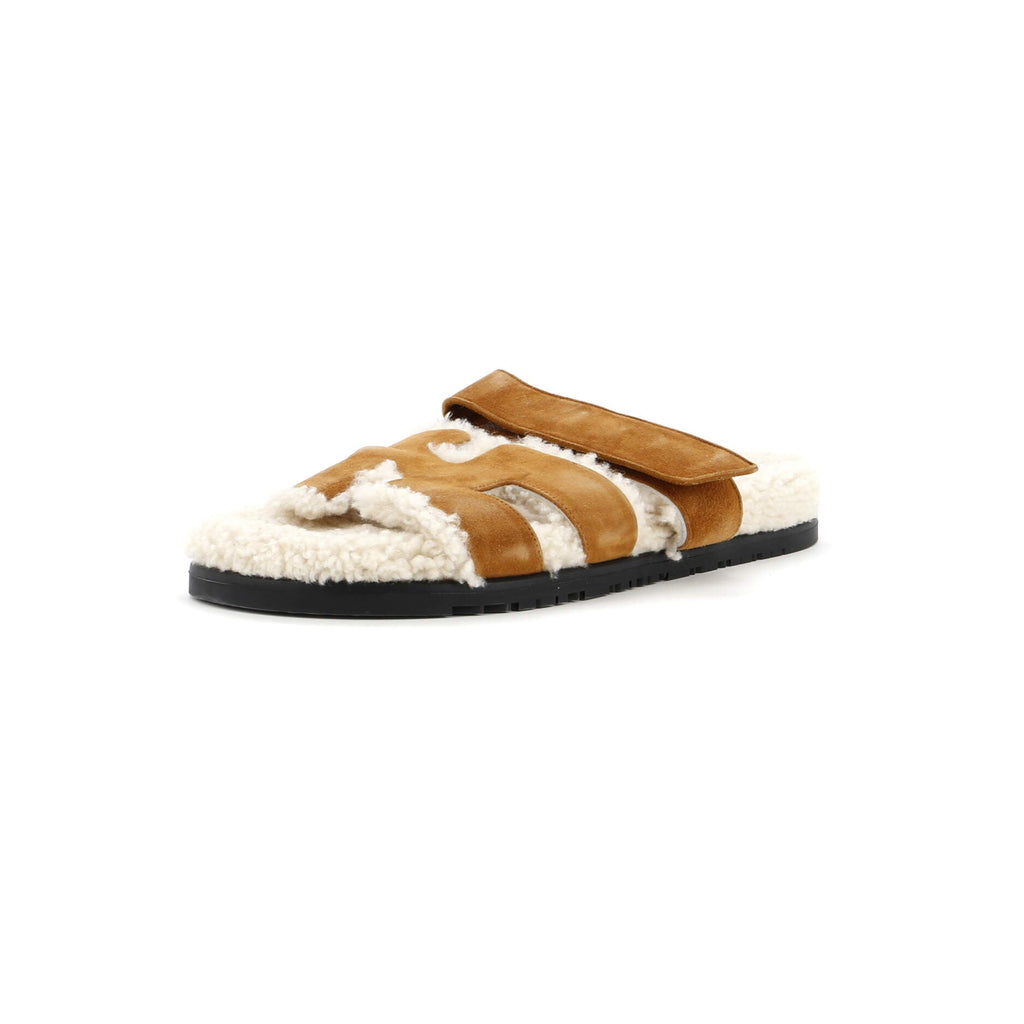 Women's Chypre Sandals Suede with Shearling