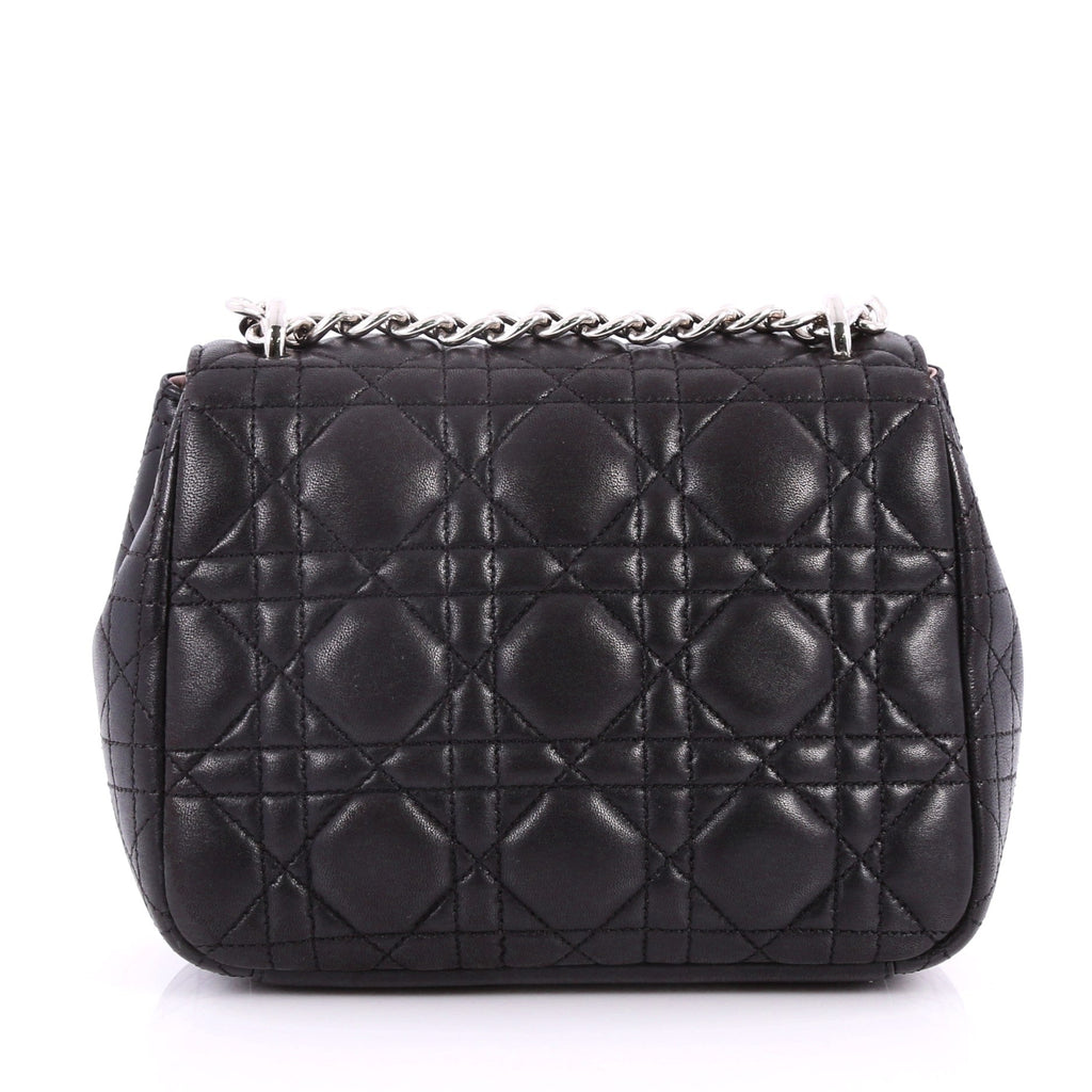 Miss Dior Long Chain Handbag Cannage Quilt Lambskin Mini