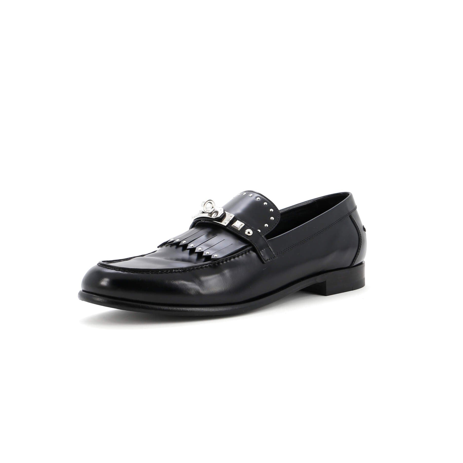 Women's Destin Fringe Loafers Studded Leather