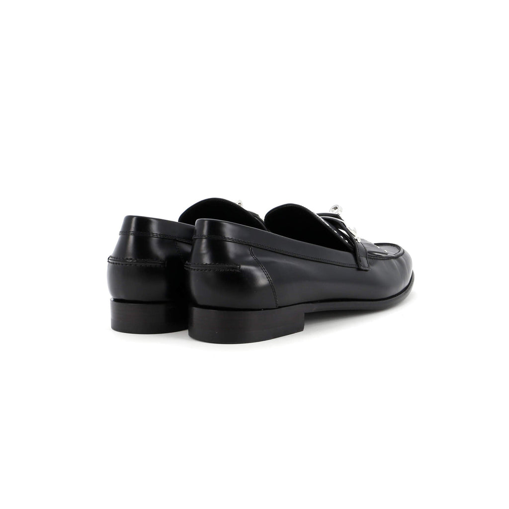 Women's Destin Fringe Loafers Studded Leather