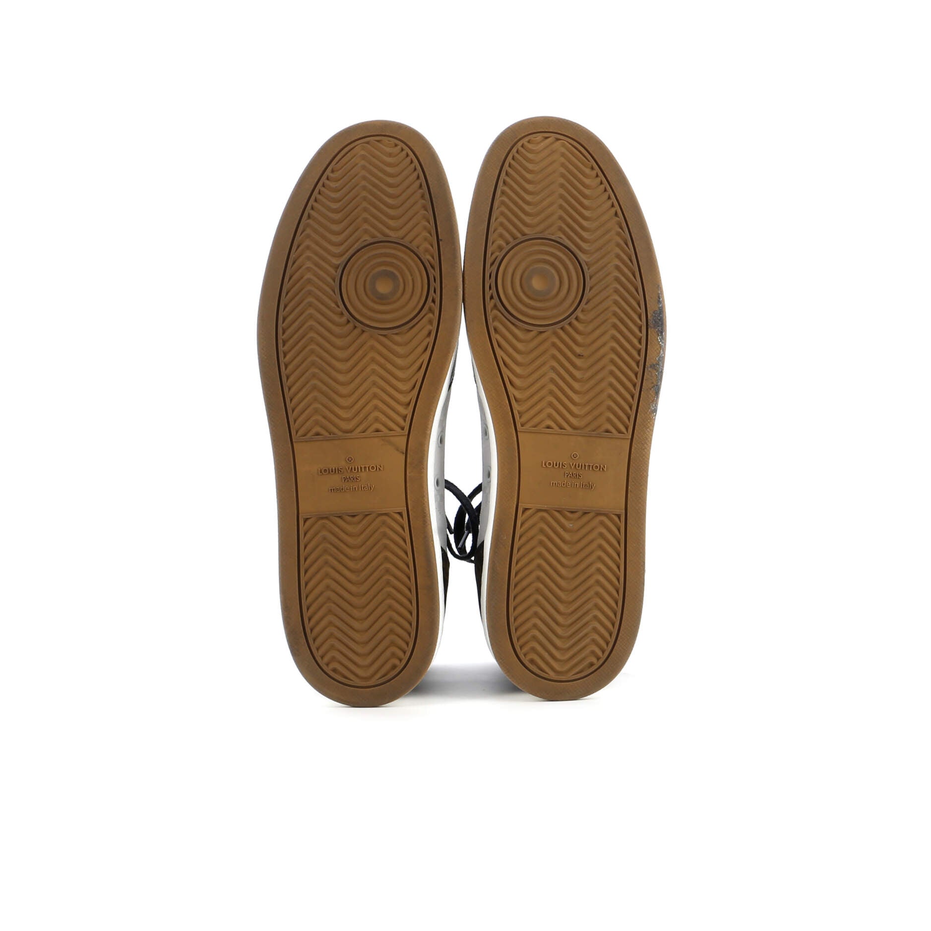 Men's Rivoli Sneaker Boots Monogram Canvas with Leather