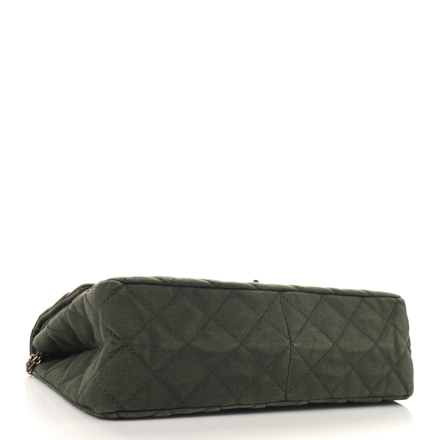 Canvas Quilted 2.55 Reissue 227 Flap Green